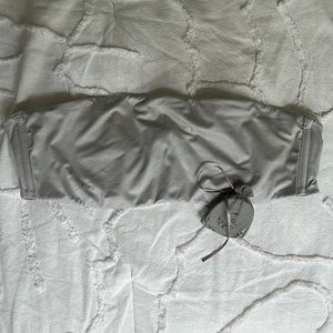 Aerie grey 34C bandeau bra
